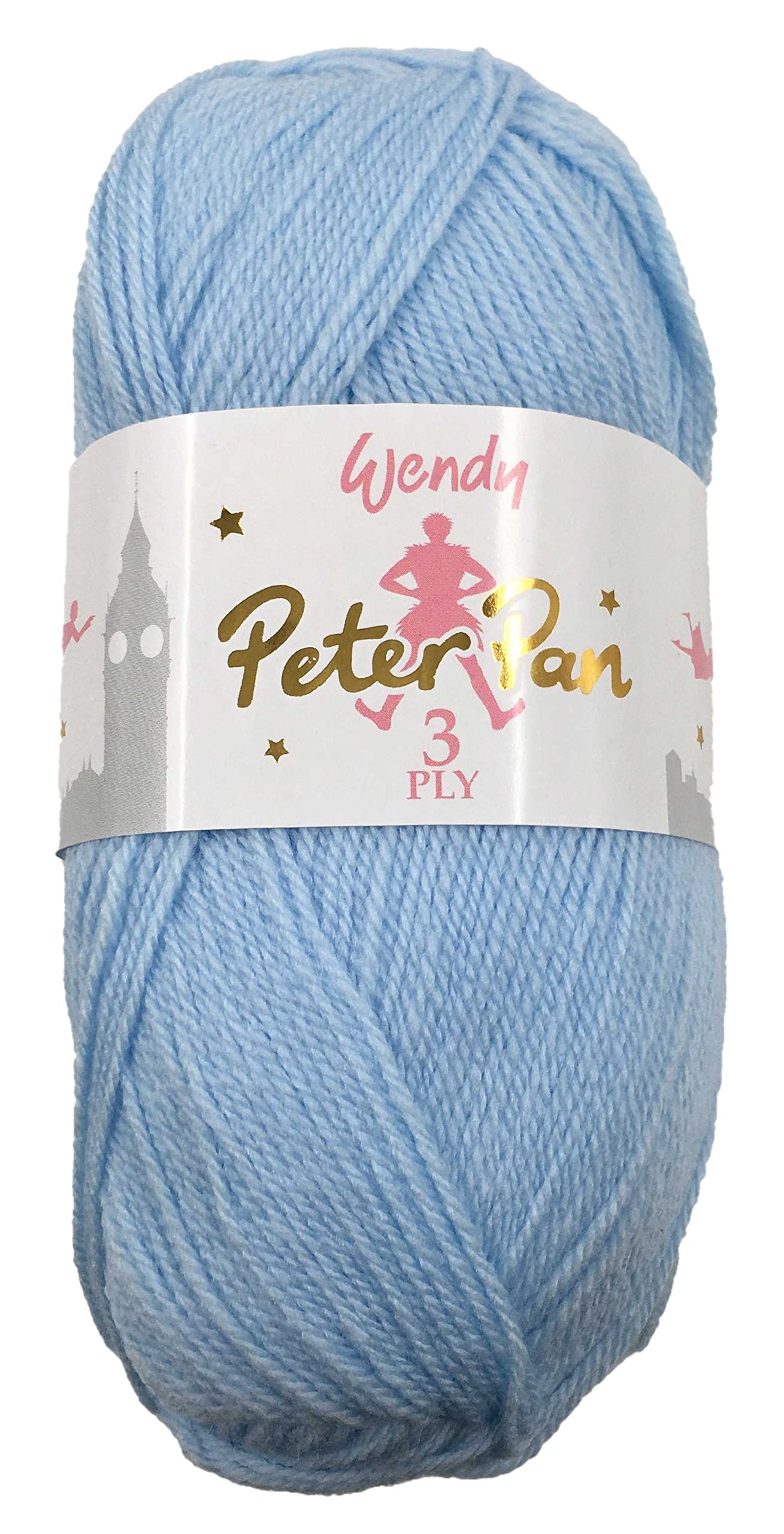 James C. Brett Wendy Peter Pan Baby 3 Ply Knitting Yarn Daydream 50g Ball