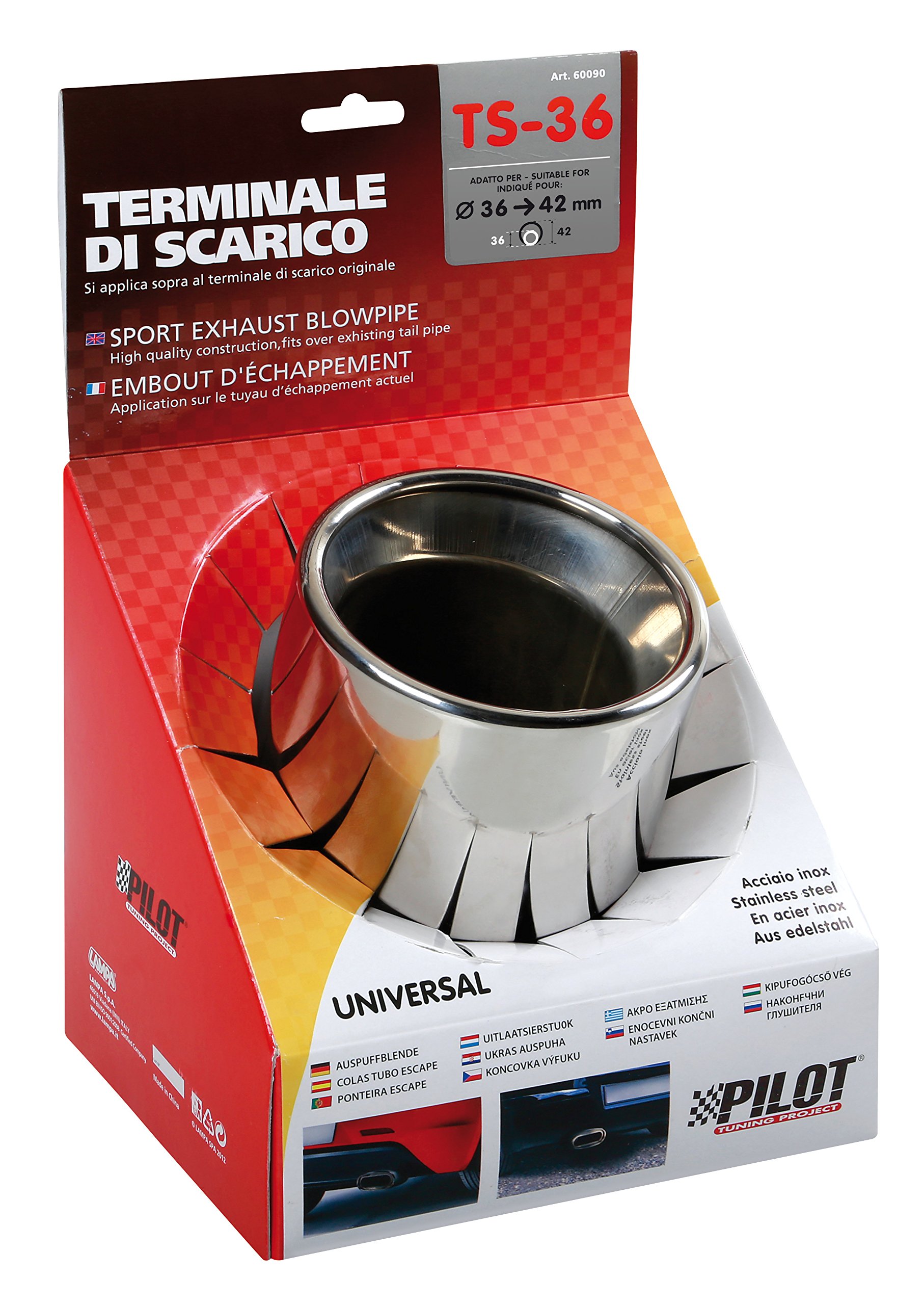 Lampa 40851 Embout d'échappement TS-36
