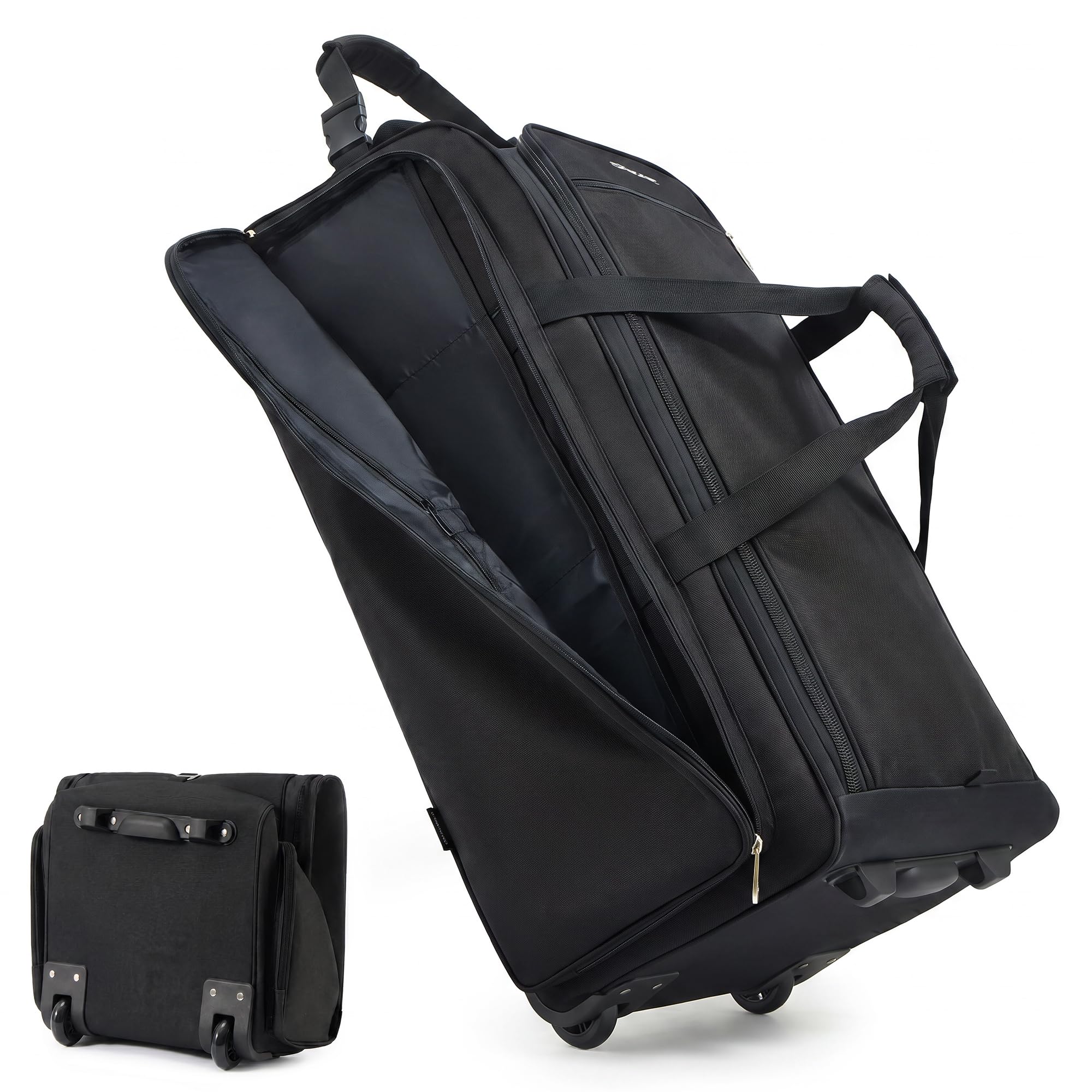 Fanwoli Foldable Rolling Duffel Bag