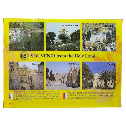 Miniatura 2 de Kit de bendición para el hogar Botellas, cruces y velas de Tierra Santa Jerusalem