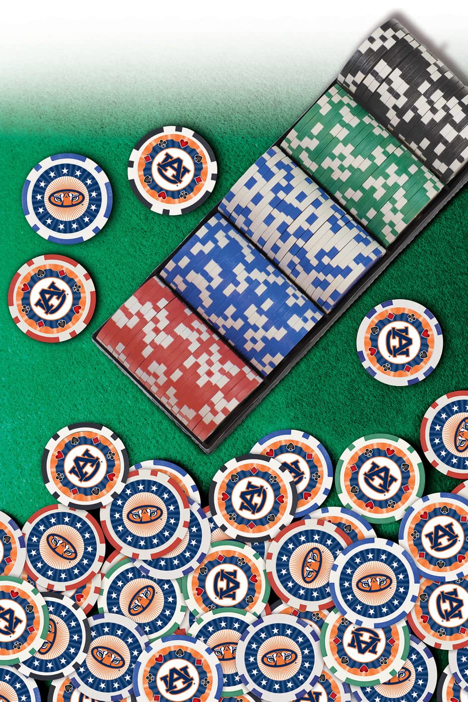 Masterpieces 100-Piece Casino Style Poker Chips 100 jetons Adulte Unisexe