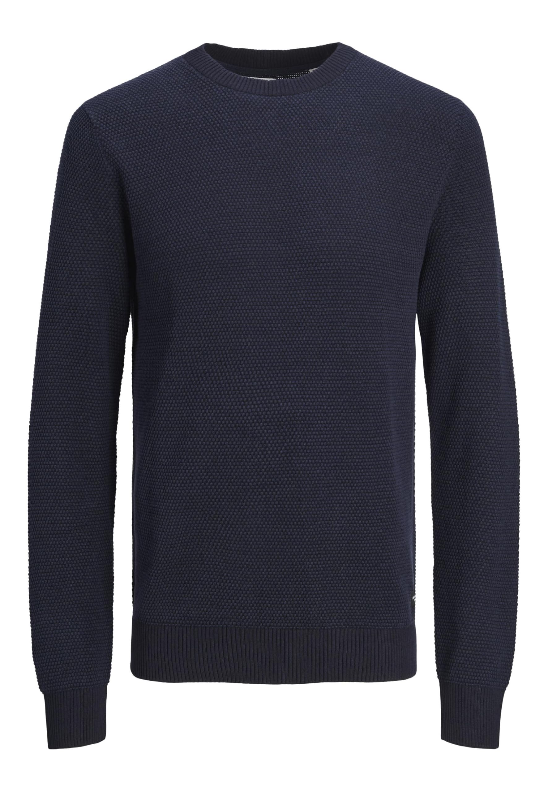 JACK & JONES Knitted Pullover Plain Knitted Pullover XXL, Mood Indigo, XXL