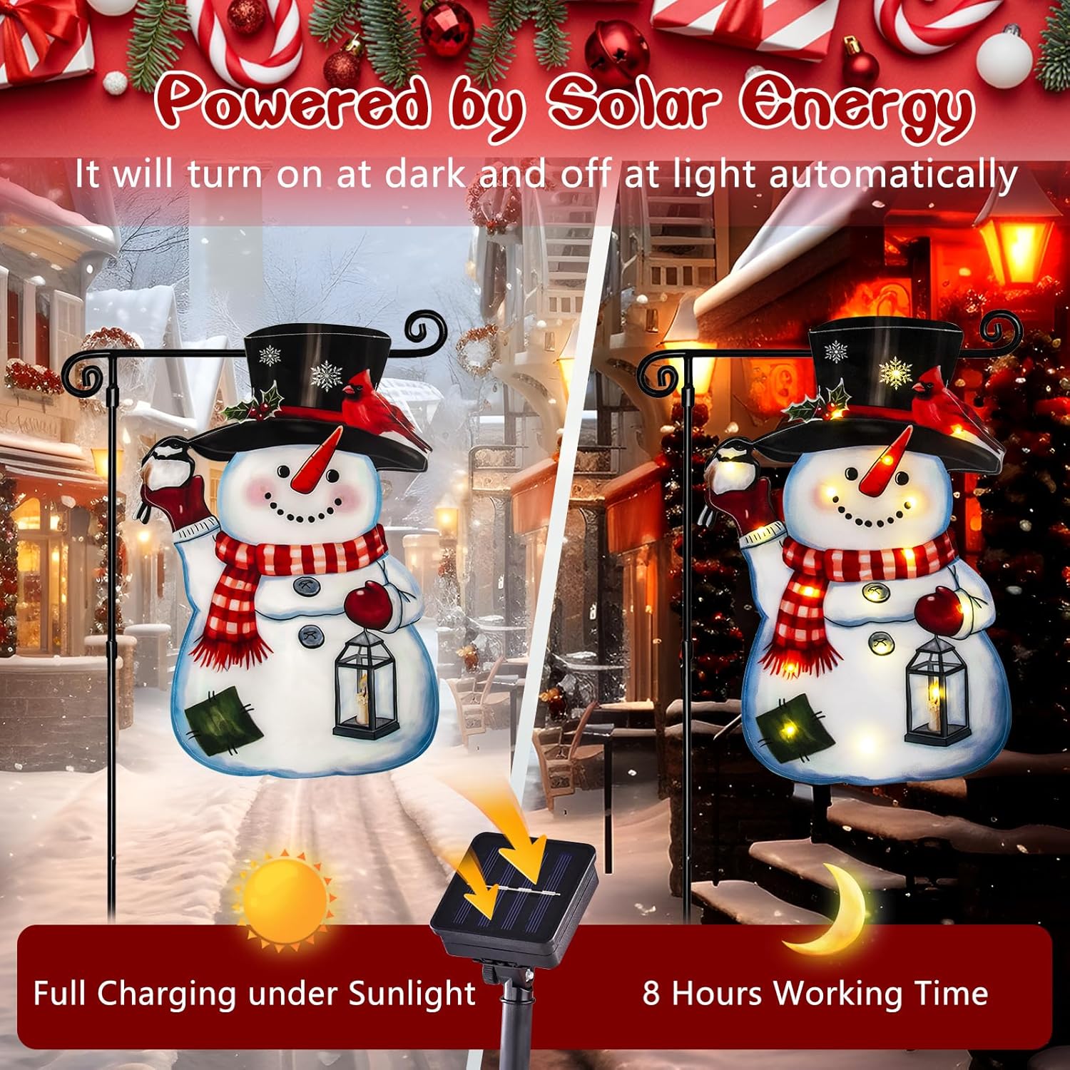 Christmas Garden Flag