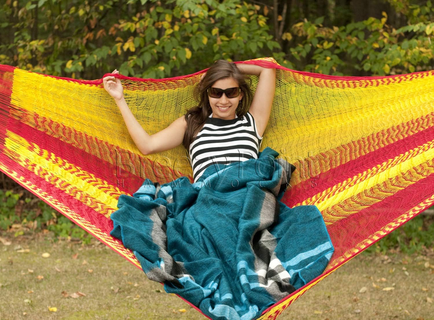 Breezy Point Mayan Mexican Double Hammock Amazon.ca Patio, Lawn & Garden