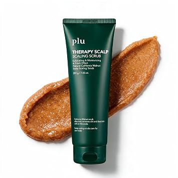 PLU Scalp Scrub for Oily Buildup, Gentle Cooling Exfoliator, 7.05 oz