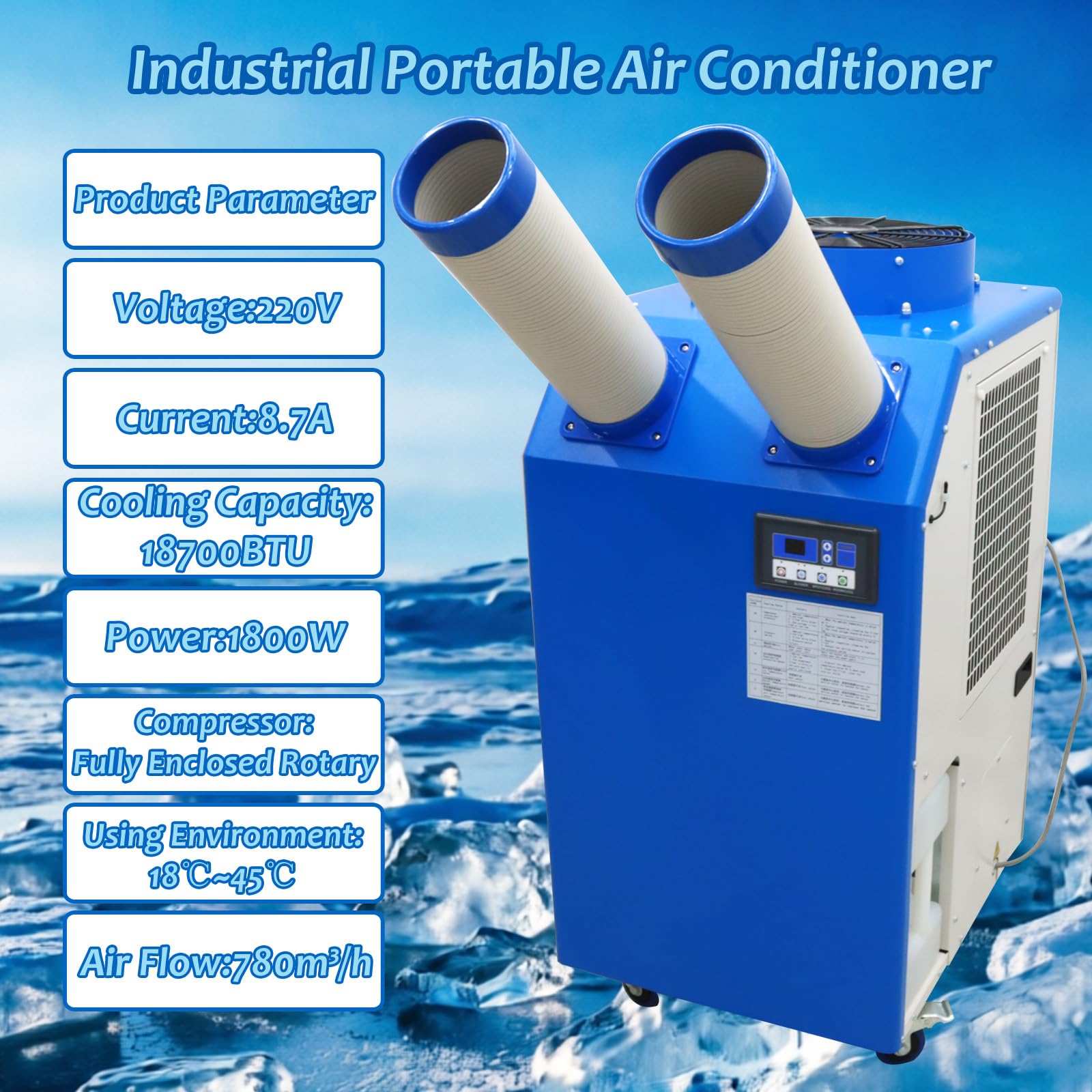 Amazon.com: INTBUYING Industrial Portable Air Conditioner 220V