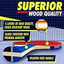 NIBIRU SPORT Professional Ping Pong Paddle Set with Retractable Net (Bracket Clamps), Balls, and Posts (4-Star) Regulation Table Tennis Accessories, Advanced Home Indoor or Outdoor Play, Storage Case gallery image
