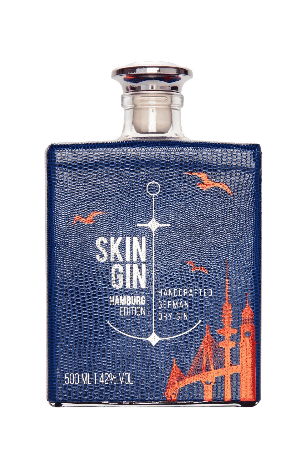 Skin Gin - Hamburg Edition Blue (1 x 0,5 l)