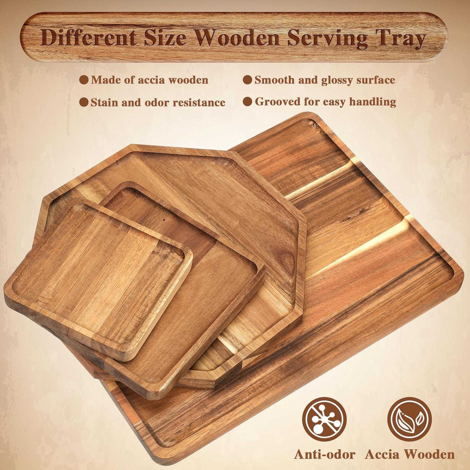 屋久杉トレイA 手作り木工 屋久杉花型トレイB 手作り木工