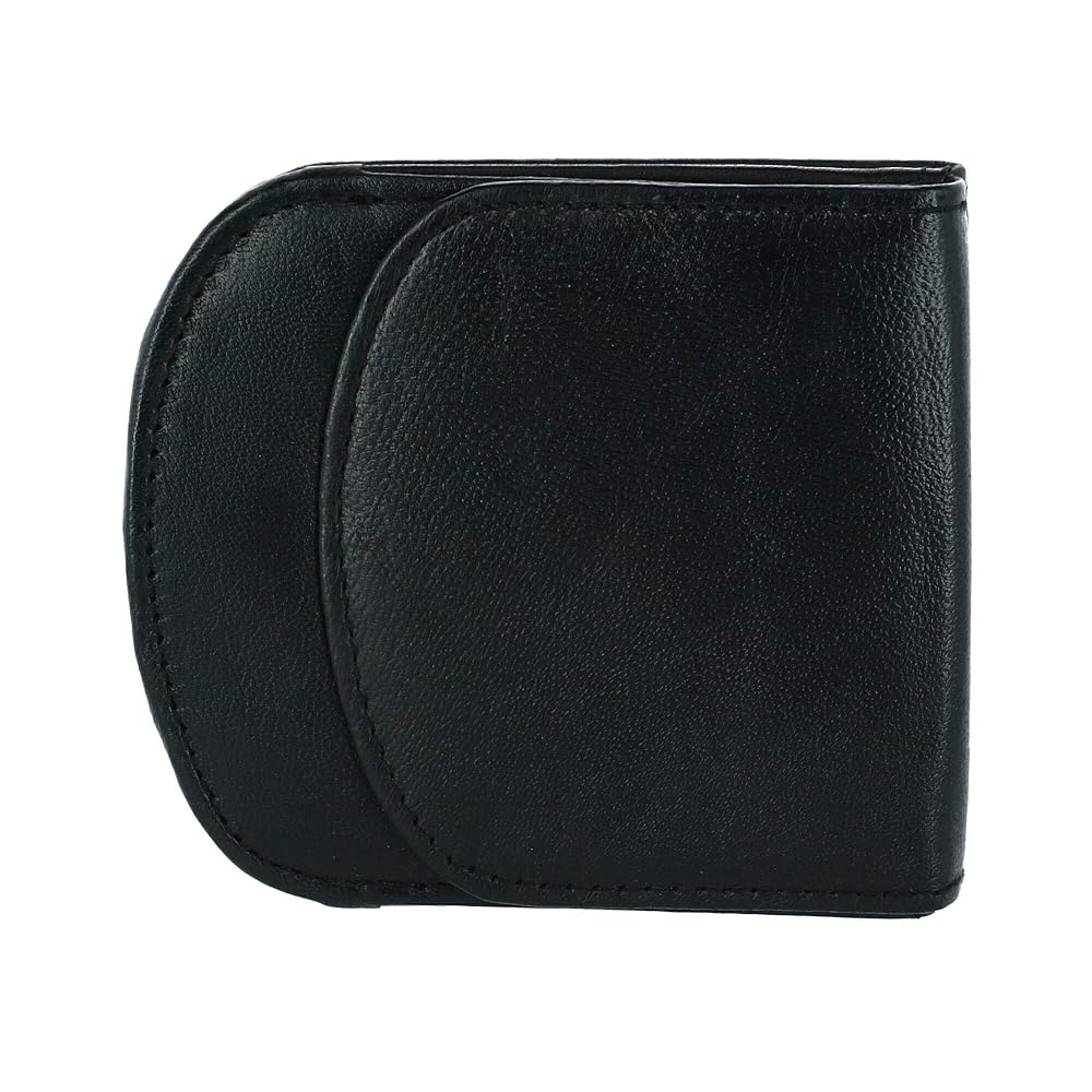 3/C FOLD WALLET BLACK ① Amazon.com: CTM Men's Leather Front Pocket C-Fold Taxi