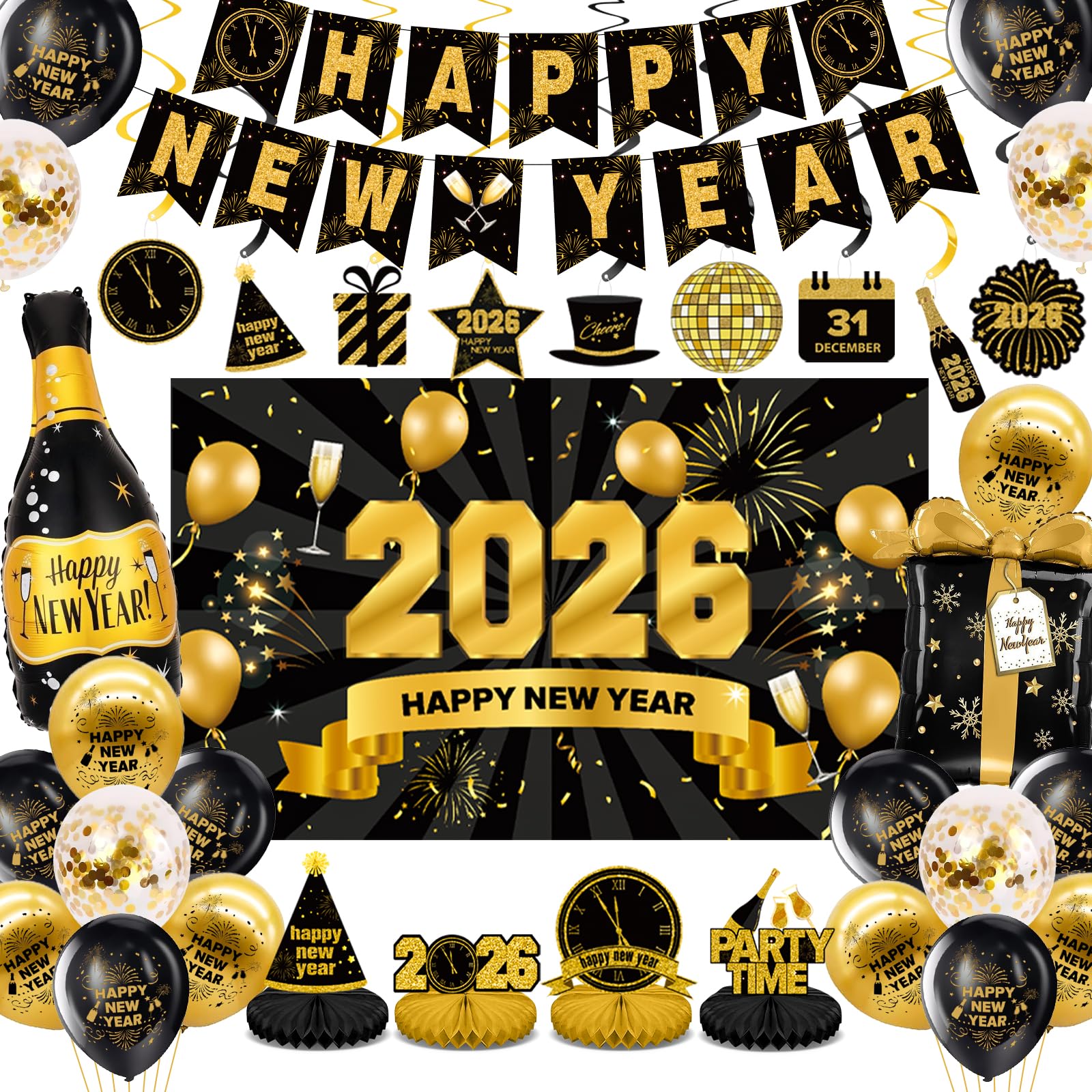 Locker.Ink | Celebrate the Season: Innovative New Year Decoration Ideas for a Memorable 2025 VinForsoul NYE Party Pack