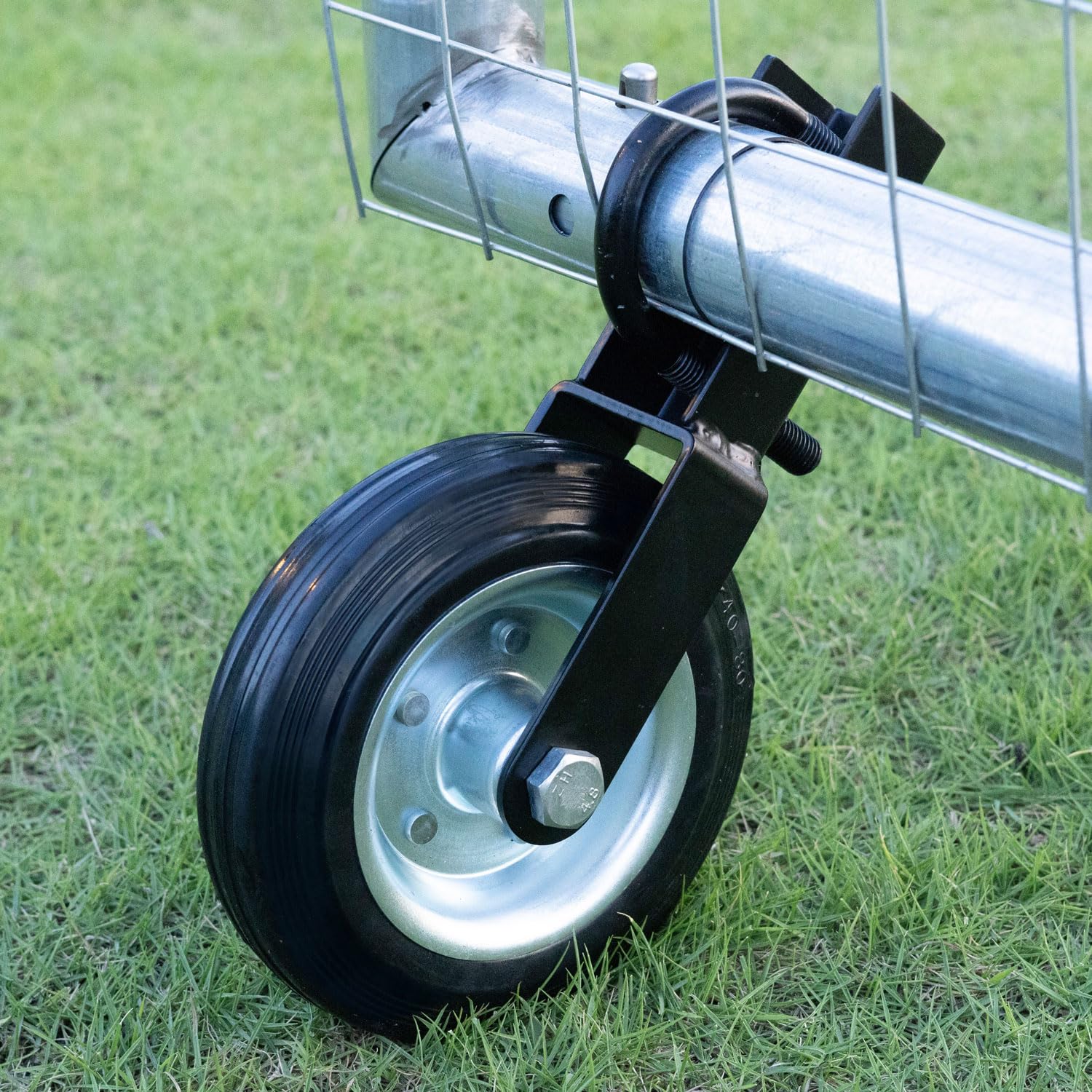 6 Inch Gate Wheels for Metal Tube Gate, Heavy Duty Gate