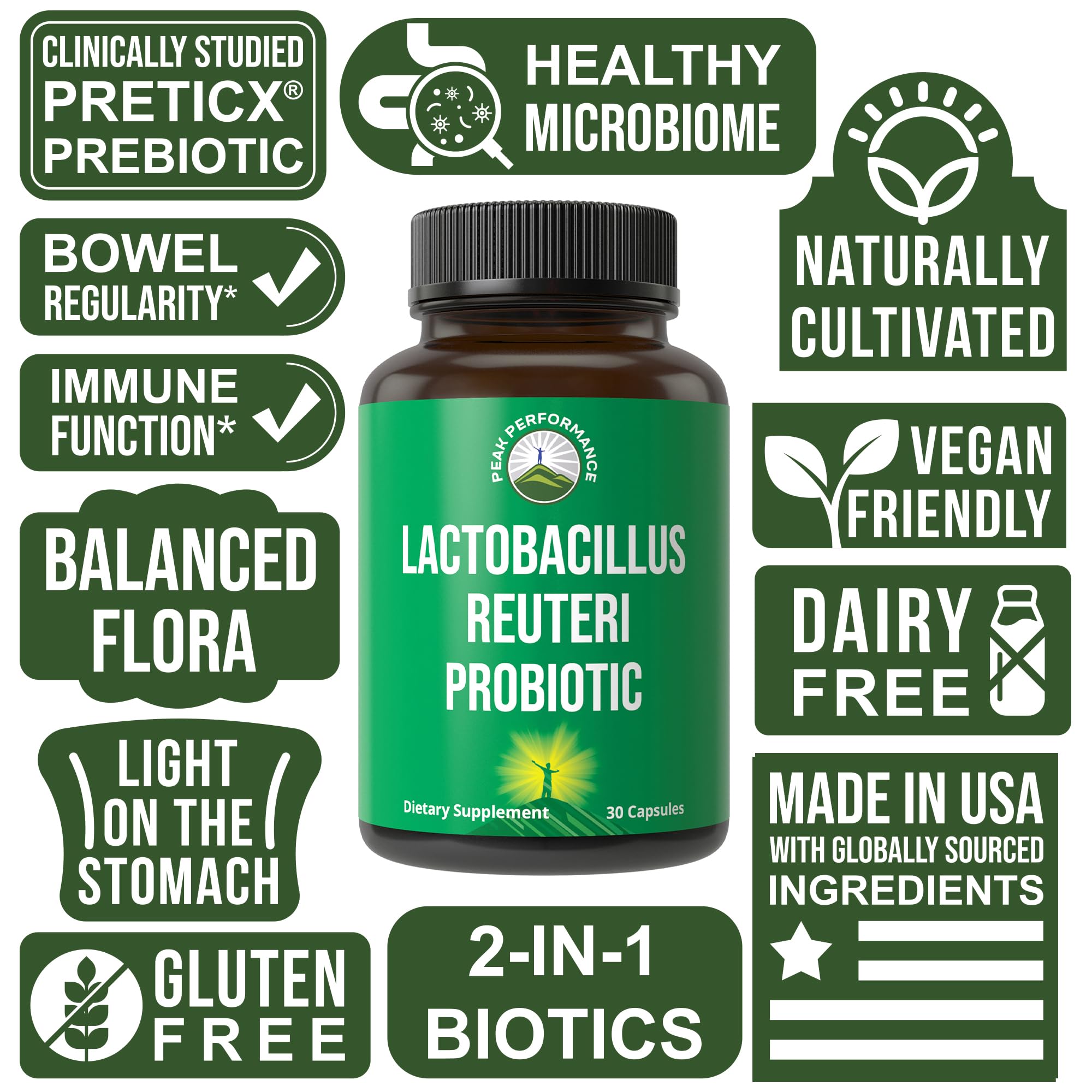 Lactobacillus Reuteri 50 Billion CFU Probiotic Capsules Supplement — Amazon image 9