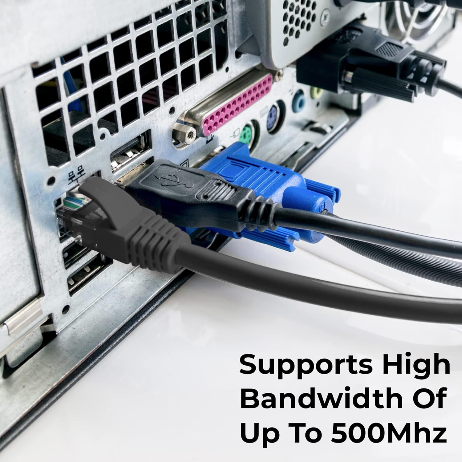 Maxlin Cable Cat6 Ethernet Cable, 50 ft - RJ45, LAN, UTP CAT 6, Network, Internet Cable - 50 Feet : Clothing, Shoes & Jewelry