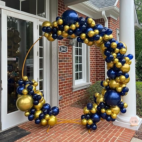Miniatura 3 de TKUHYAN Navy Blue Balloons Arch Kit, 125pcs Dark Blue Balloons Different Sizes -1812105 Inch, Navy Blue Balloon Garland for Single Party, Birthday