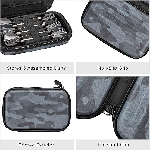 Miniatura 4 de by GLD Products Sentinel 6 - Estuche para dardos con capacidad para accesorios adicionales, puntas, ejes y vuelos, compatible con dardos de acero y