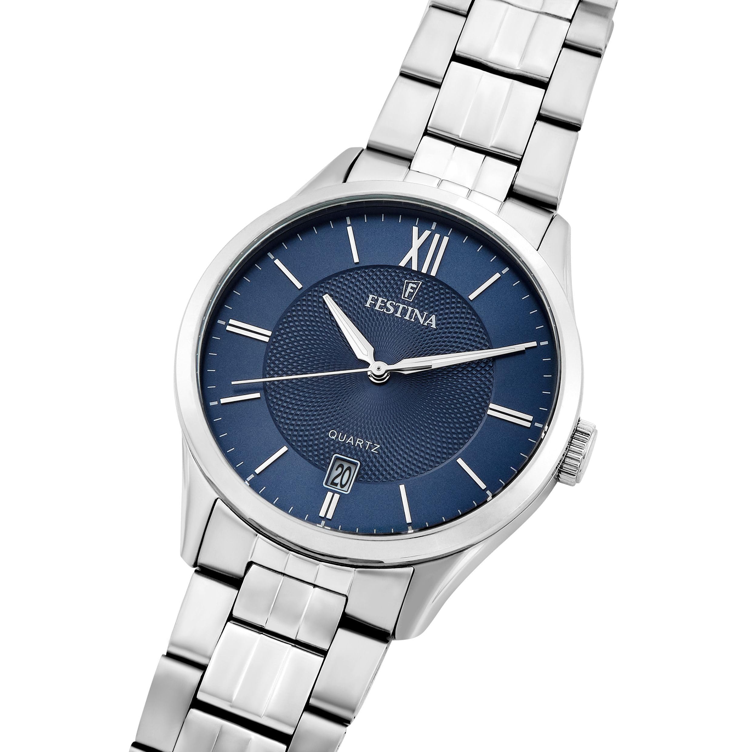 Festina Armbanduhr Date Acero Clasico
