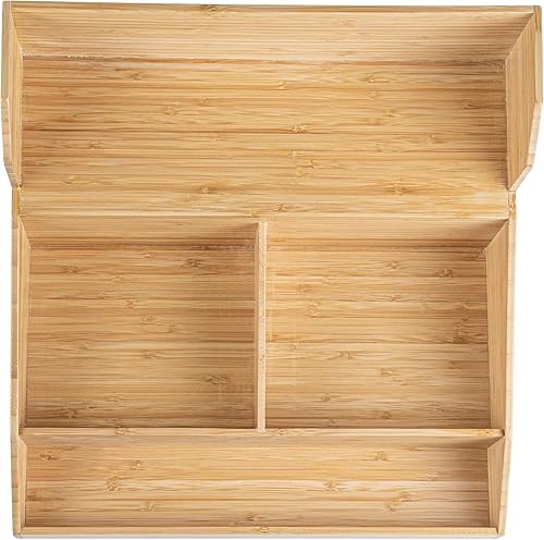 Miniatura 41 de Restaurantware - Organizador de condimentos de café de 9.5 x 4.25 x 2 pulgadas, 1 organizador rectangular de crema - 3 compartimentos, resistente a