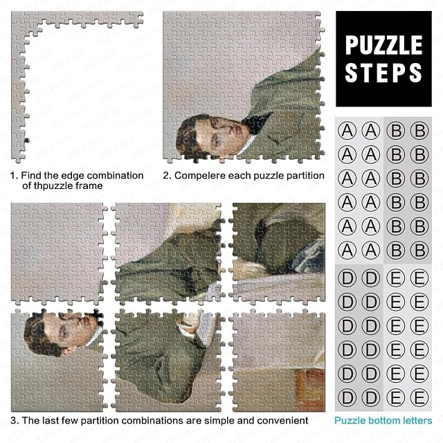Foto 4 de 7 de Joaquín Sorolla Y Bastida Puzzle De 1000 Piezas para Adultos, Puzzles De Madera