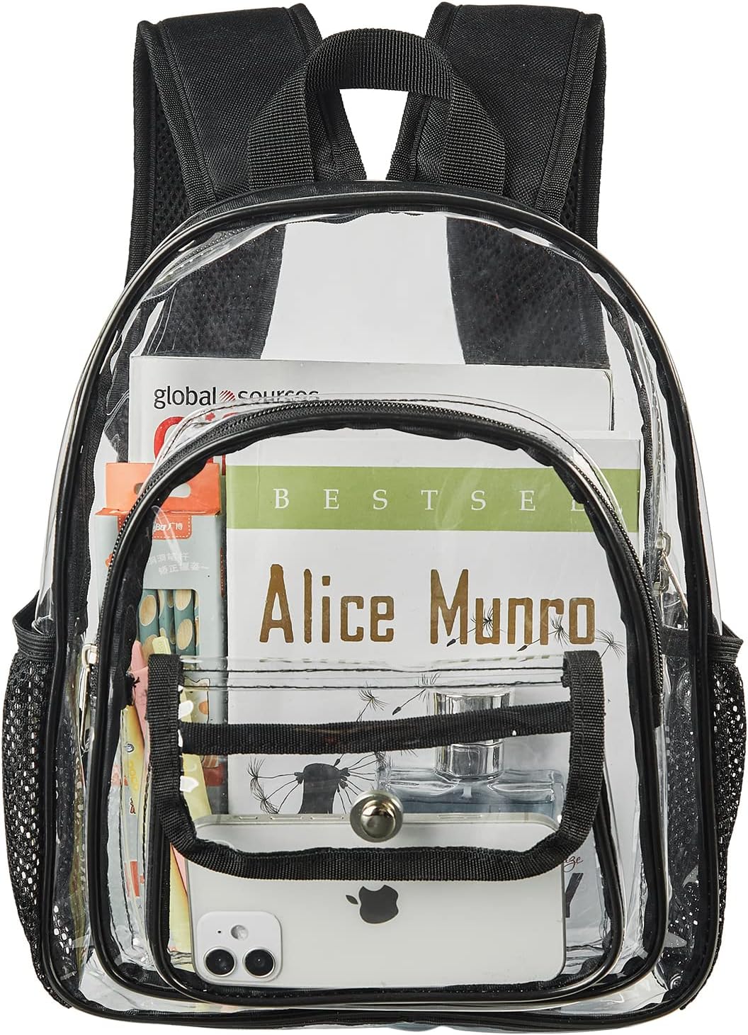 Small Clear Backpack Stadium Approved, Heavy Duty Clear