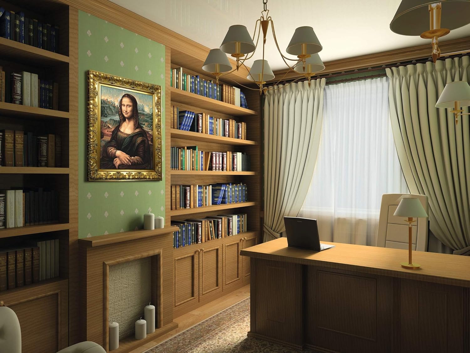 NORRIS Paint by#S: Mona Lisa Paint by#