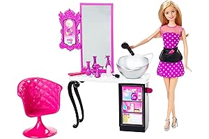 Barbie Toy Story CMM55 Malibu Ave Salon Doll Playset