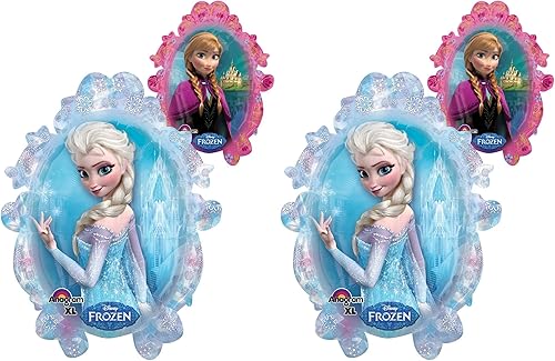 Miniatura 3 de Anagram International 2816201 Disney Fr - Paquete de globos en forma de ozen, 31 pulgadas