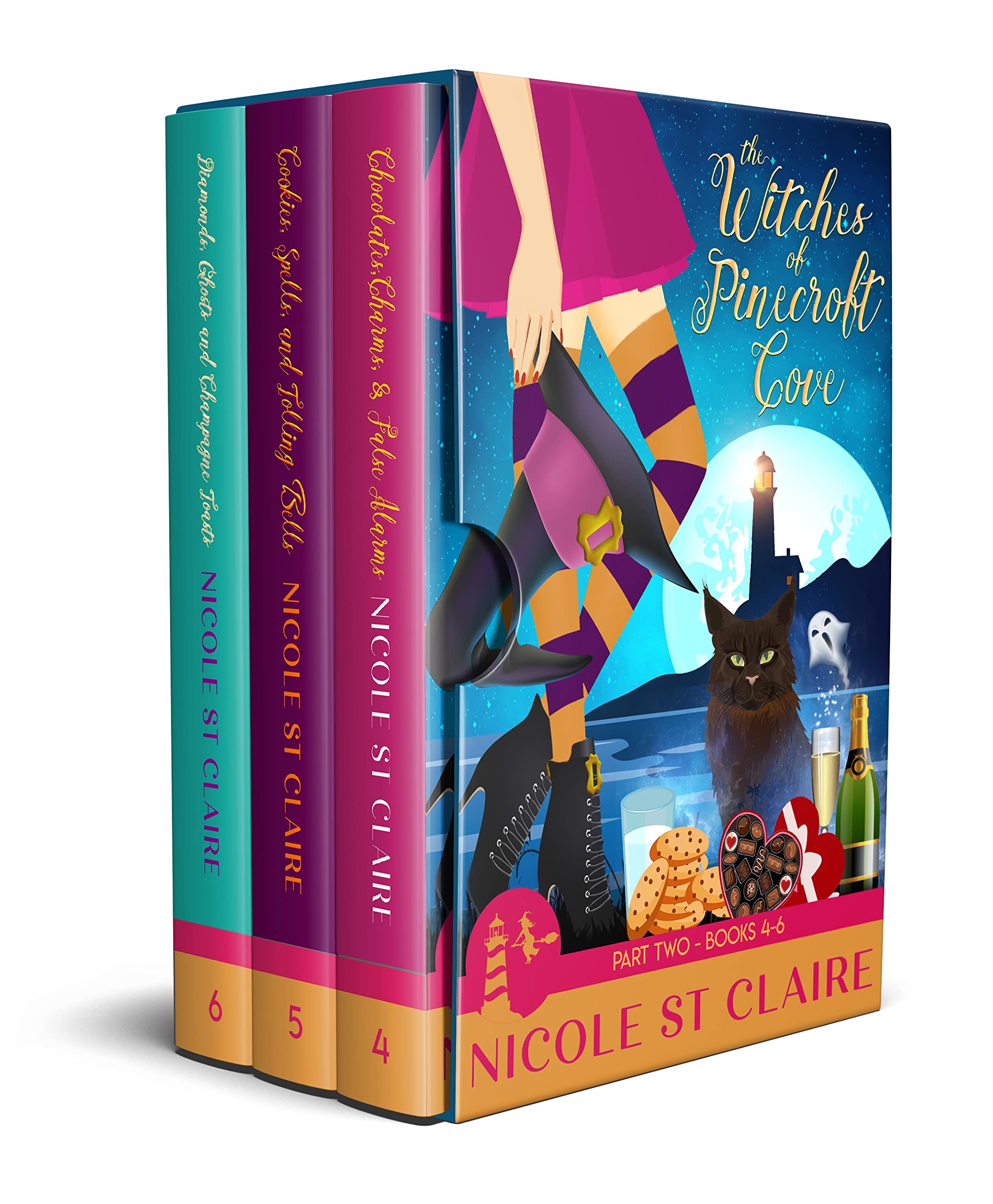 The Witches of Pinecroft Cove: Part Two (The Witches of Pinecroft Cove Cozy Mysteries Box Sets Book 2)