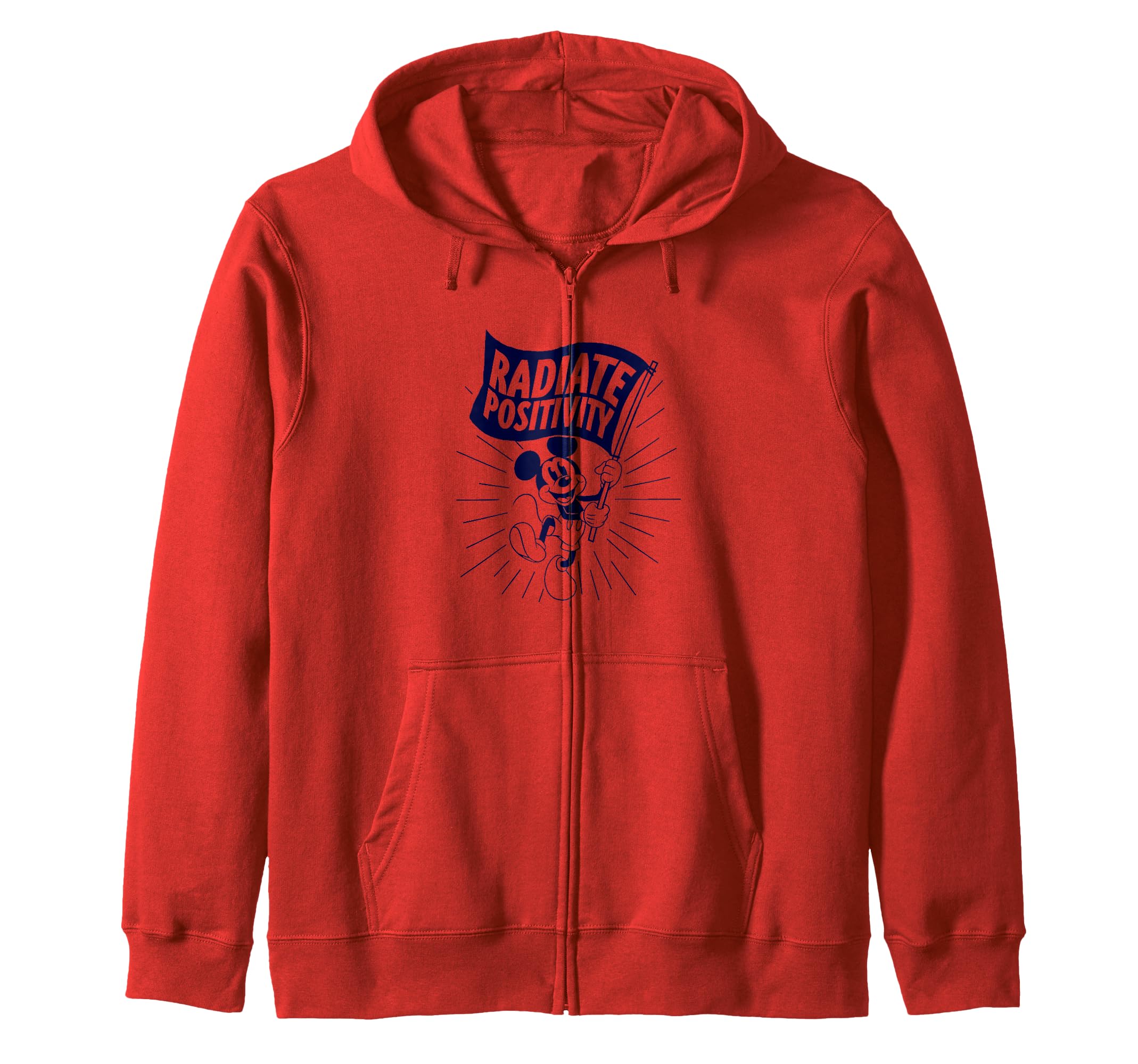Mickey Radiate Positivity Zip Hoodie le sweat Disney source d'ondes positives