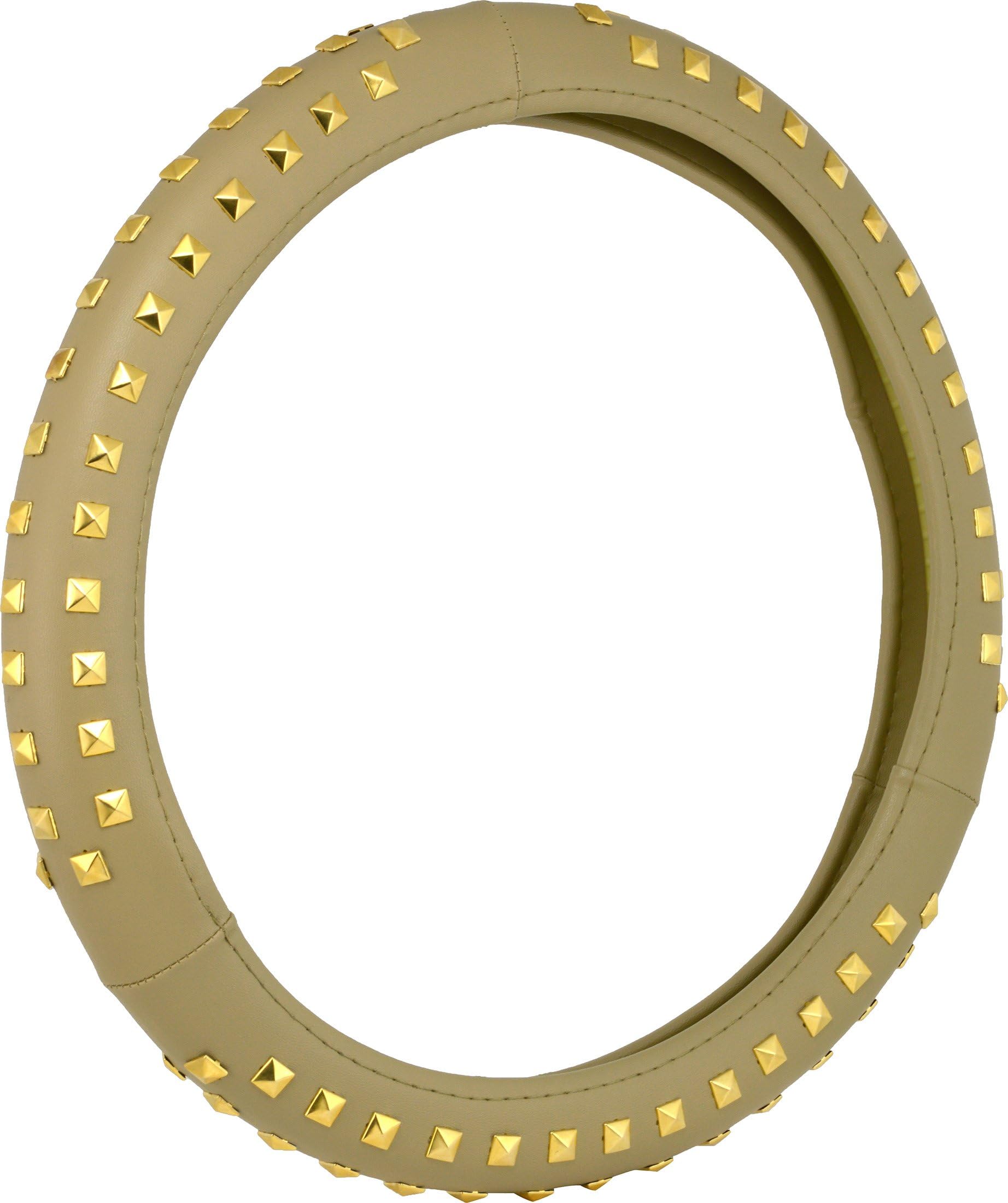 Bell Automotive 22-1-97058-9 Universal Stud Hyper-Flex Core Steering Wheel Cover, Tan