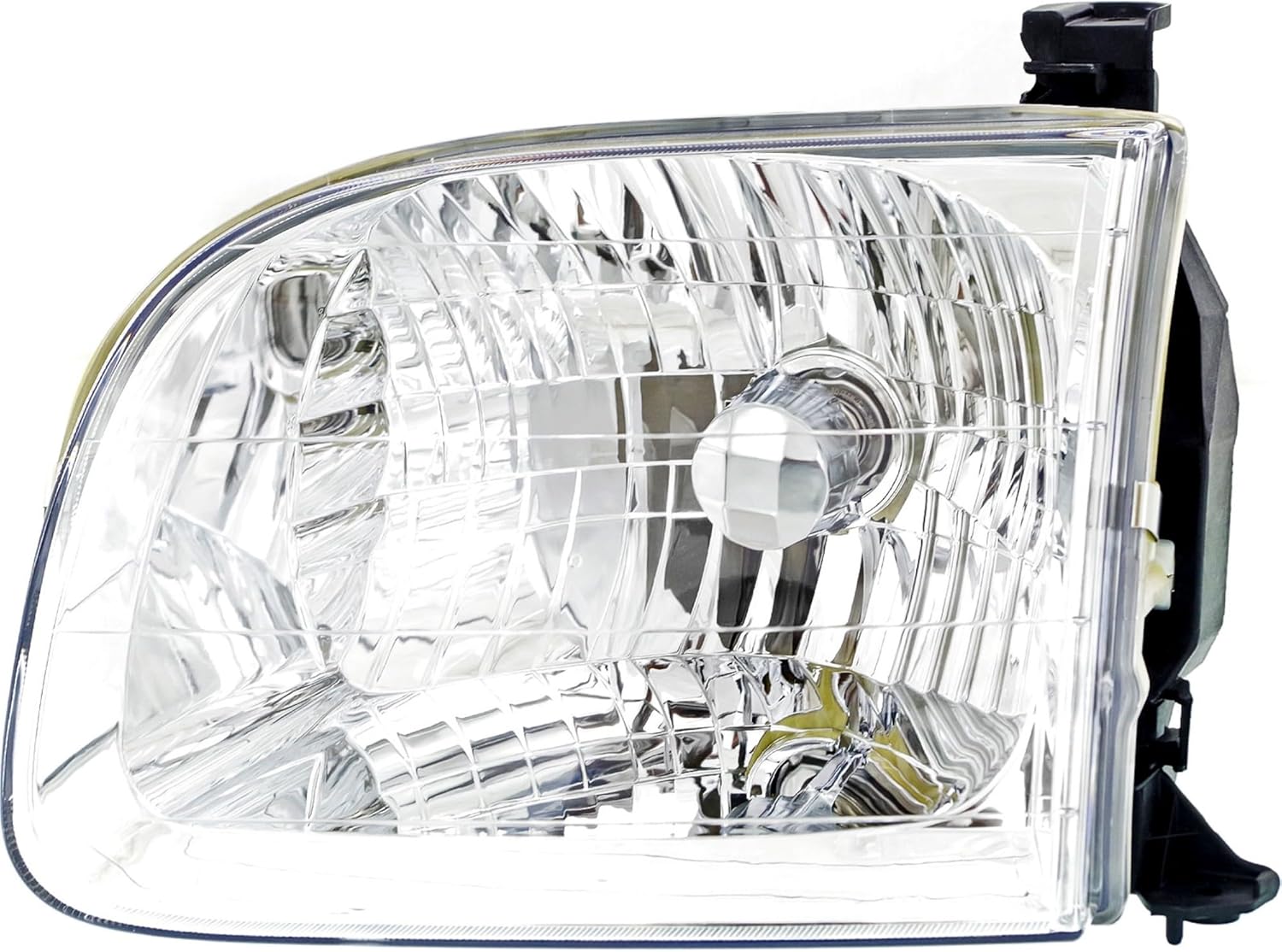 Garage-Pro Driver and Passenger Side Headlights Assembly for Toyota Sequoia 2001-2004 Halogen with Bulbs, 4-Speed Column Shift Auto Trans, Replaces# 811100C020 811500C020