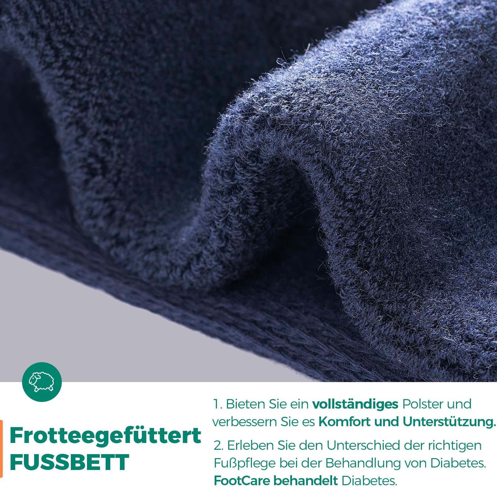 Rahhint Lana Merino Calze Diabetici 3 Paia, Calze in Bamboo senza Elastico senza Cucitura per Uomo & Donna