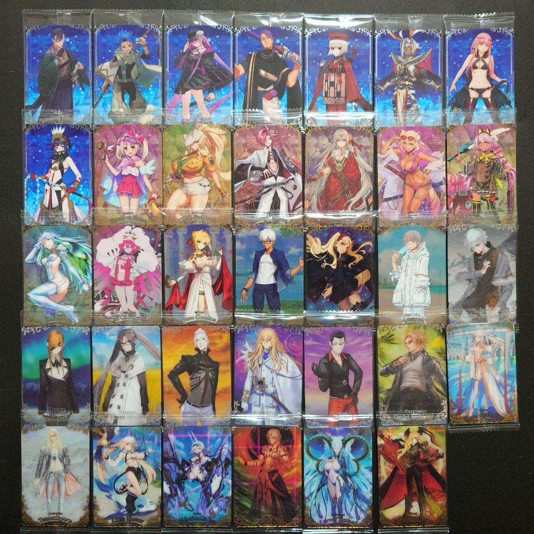 Amazon.co.jp: Fate Grand Order FGO ウエハース13 全34種 フルコンプ 