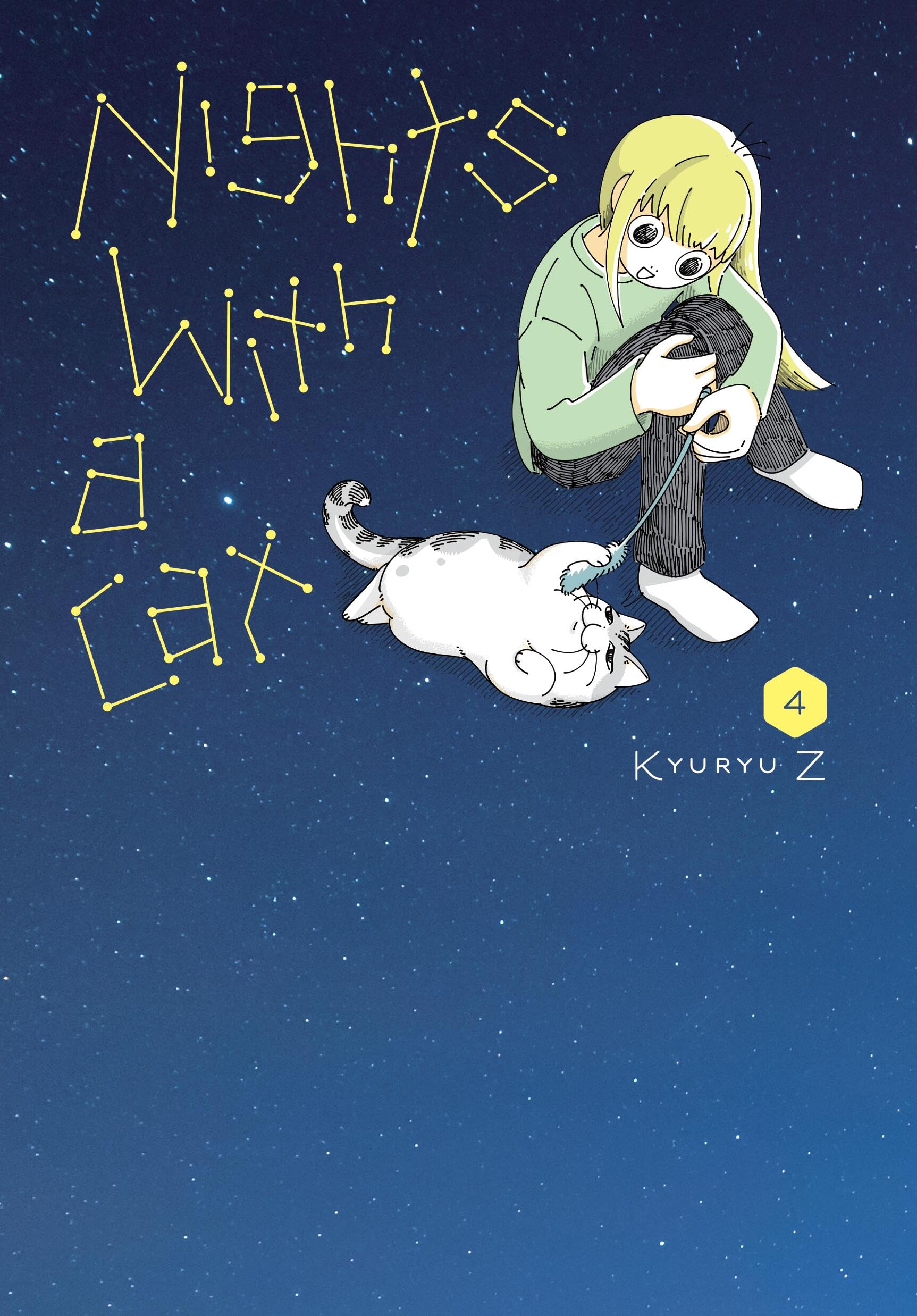 Nights with a Cat, Vol. 4 by Kyuryu Z (Paperback Book)