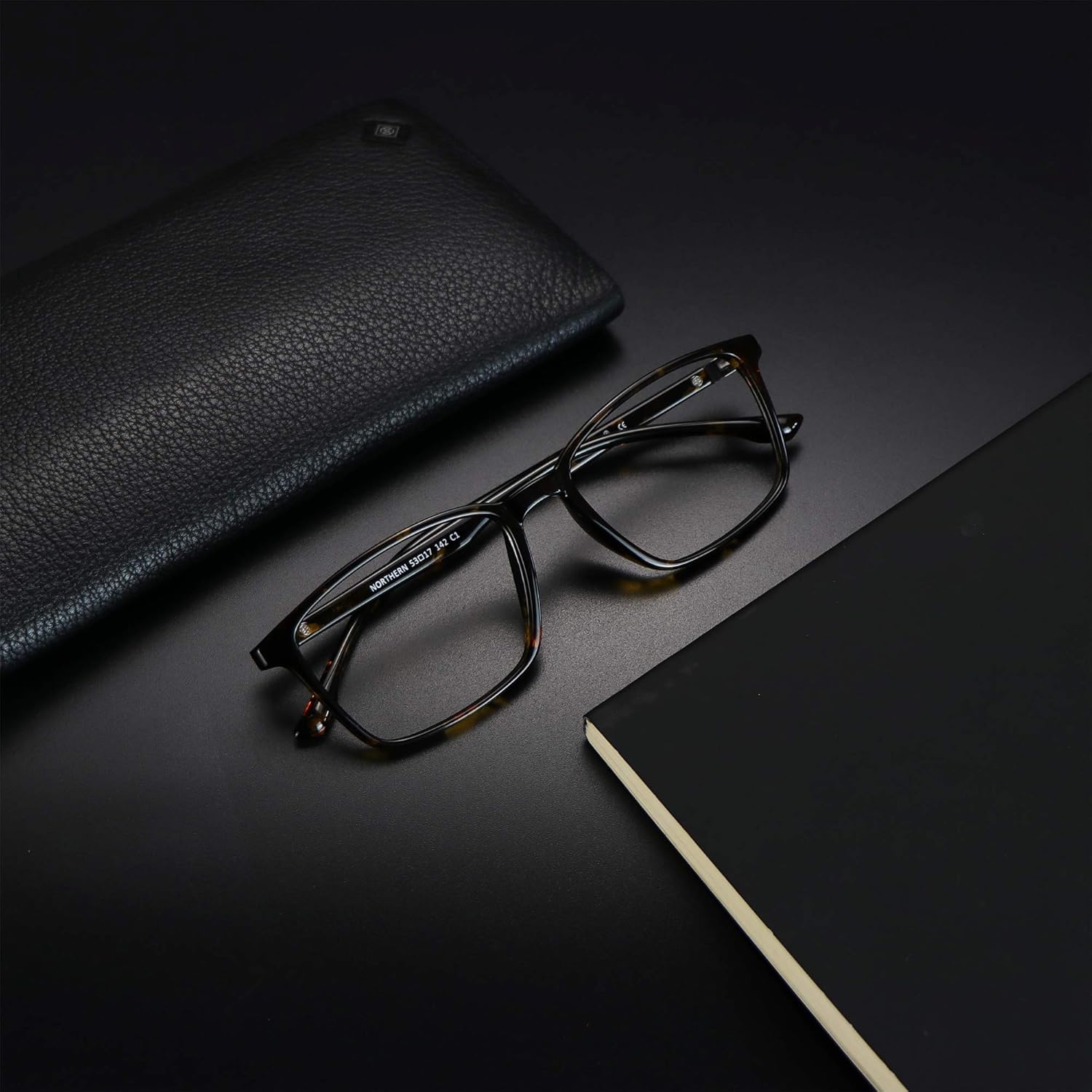 VisionGlobal Blue Light Blocking Glasses for Women/Men, Anti Eyestrain, Stylish Square Frame, Anti Glare - Image 6