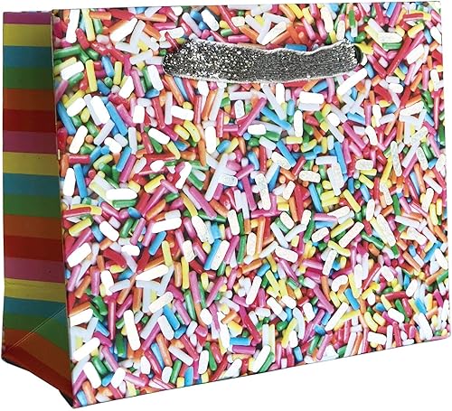JILLSON & ROBERTS Pequeñas bolsas de regalo de cumpleaños, chispas (12 piezas)