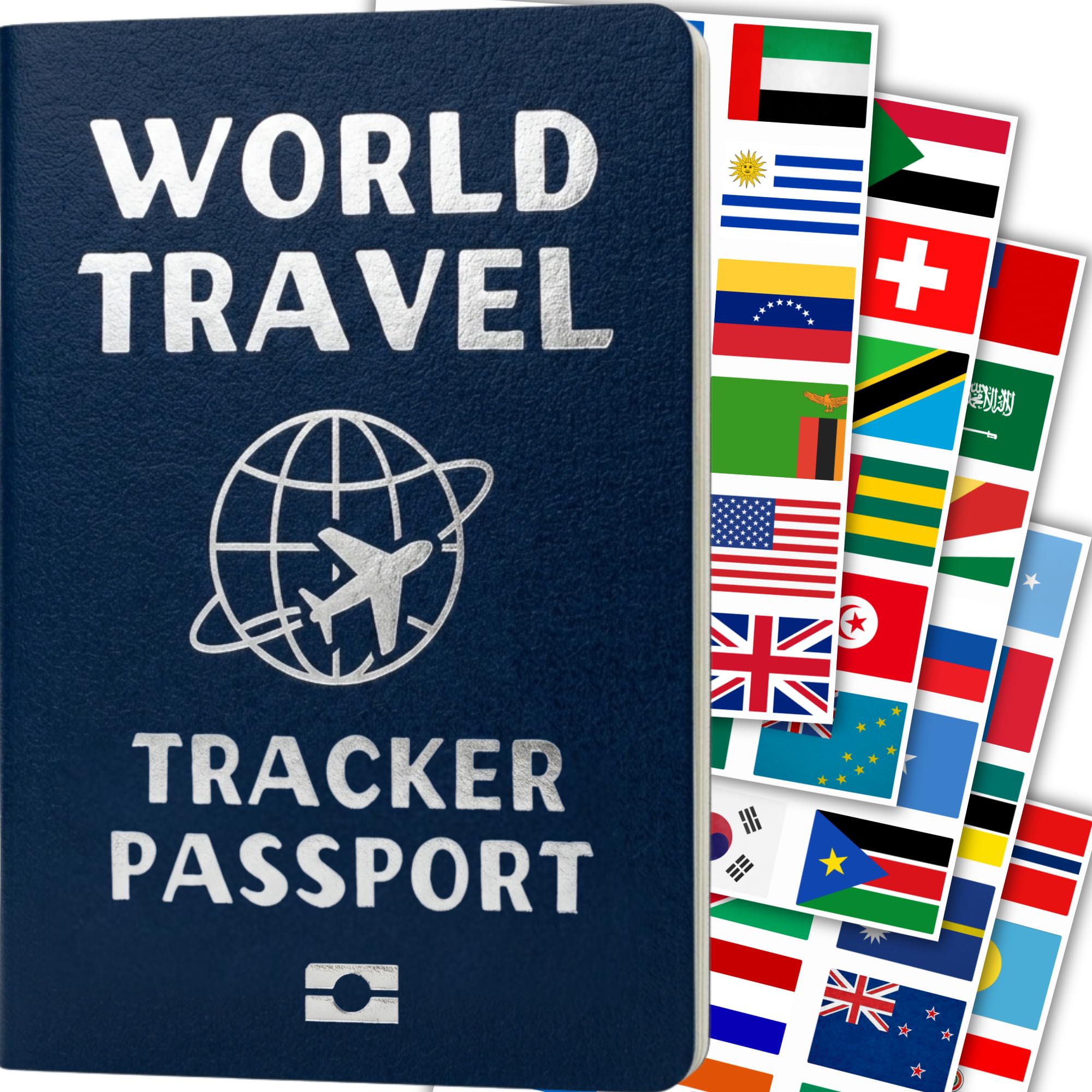 World Travel Tracker Passport (193 Countries)