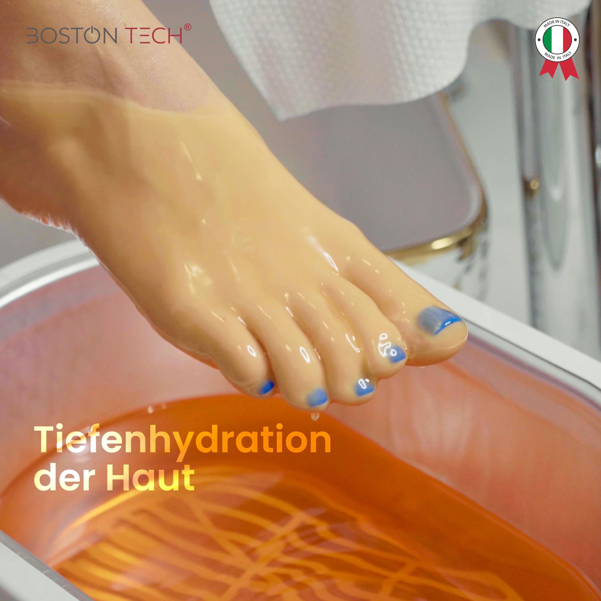 Paraffin für Hände und Füße Boston Tech Antioxidative Rehabilitation 2 Blöckex 450g Neutral