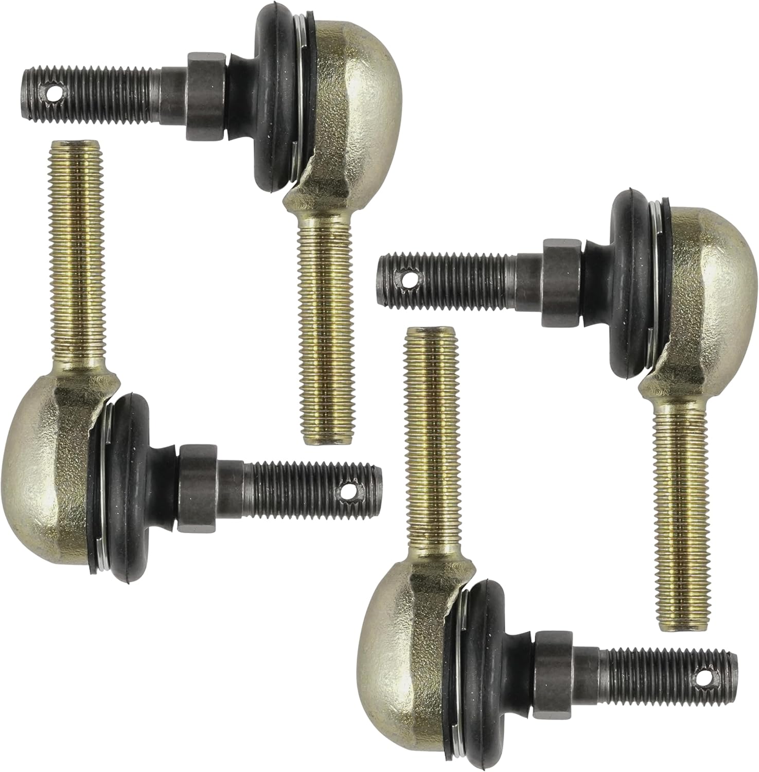 Caltric Two Sets Of Tie Rod End Kit Compatible with Arctic Cat 500 Fis Tbx Trv 4X4 2002 2003 2004 2005 2006