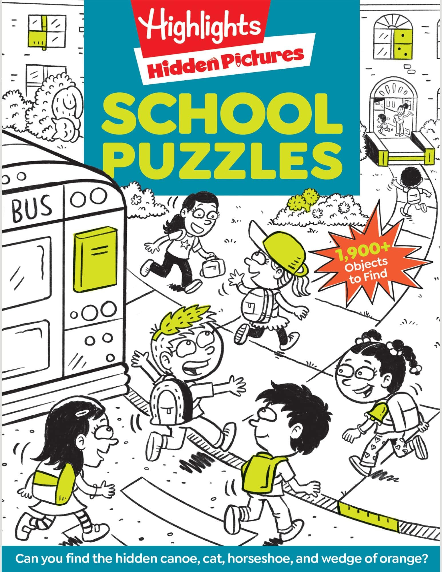 Hidden Pictures School Puzzles