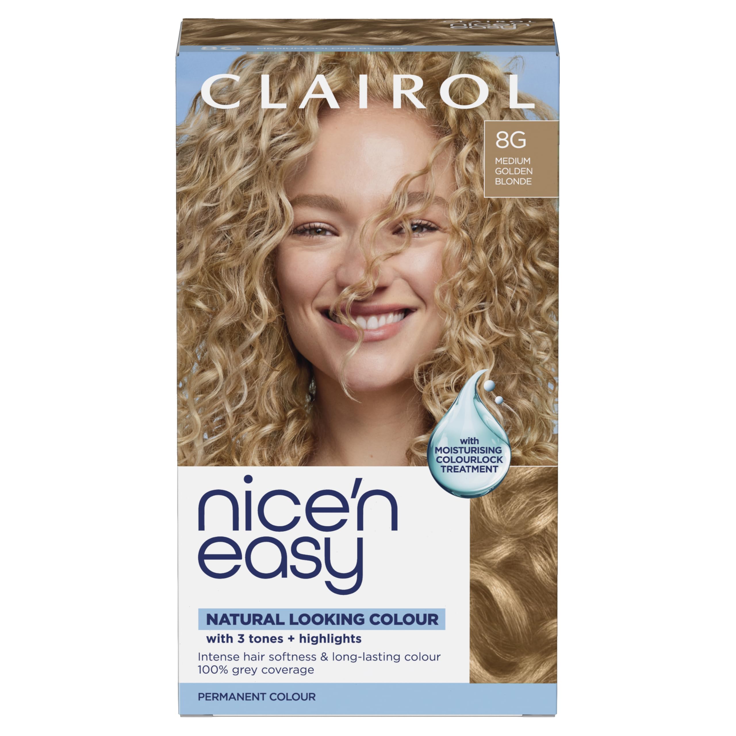CLAIROL NICE N EASY MEDIUM HONEY BLONDE 8G (NEW)