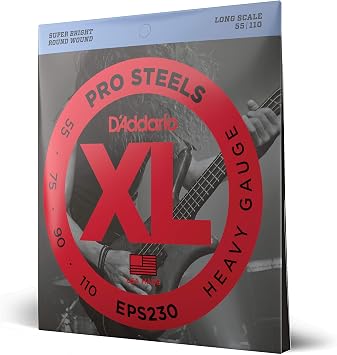 مجموعة DAddario Bass Prost 55-110 Long EPS230