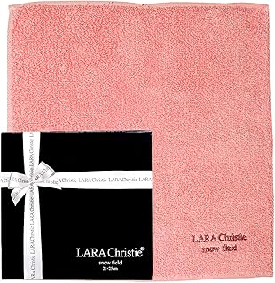 [ララクリスティー] コットン ハンド タオル 今治タオル snow field ピンク