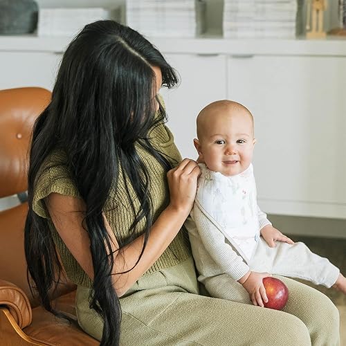 Miniatura 4 de Little Unicorn Babero bandana de muselina de algodón con forro polar