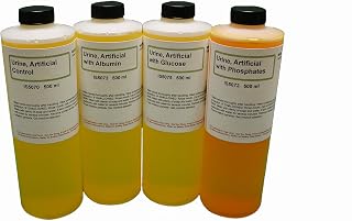 ALDON Innovating Science - Understanding Urinalysis - Demonstration of Urinalysis Techniques - Set of 4: Control, Albumin, Glucose, Phosphates- Cannot be Used for Drug Test Evasion