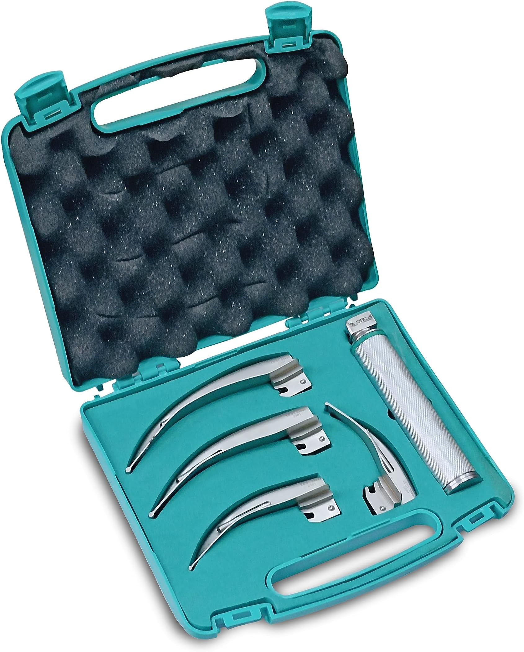 OTICA Laryngoscope with Set of 4 Macintosh Blade- Adult (FIBER OPTIC)