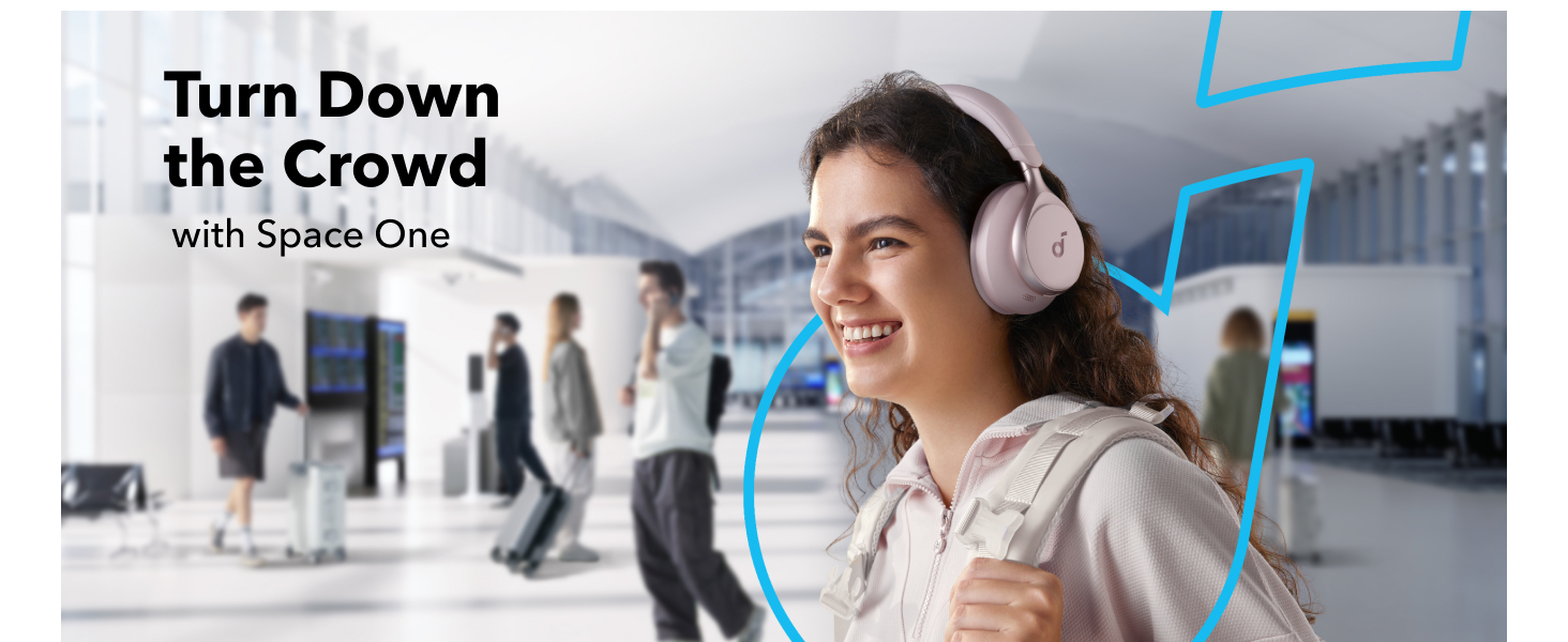 Amazon.com: Soundcore Anker Space One ANC Over-Ear Headphones