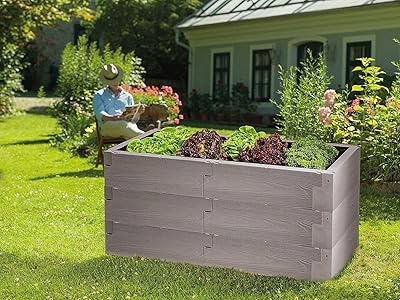 Juwel Timber Raised Bed 18 Heat Insulating Building Blocks 100% Recyclable