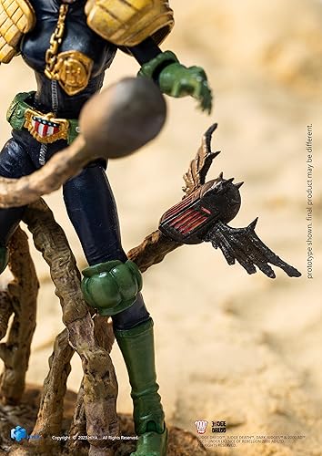 Miniatura 6 de Hiya Toys Juez Dredd Juez Anderson vs. Jueces Oscuros PX Figura de acción a escala 118