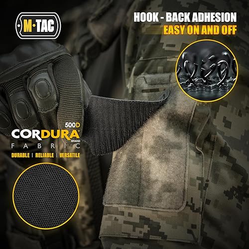 Miniatura 3 de M-Tac Morale Patch Valkyrie - Parche militar táctico con cierre de gancho en la parte trasera - Parches para chaleco, mochilas, sombreros (bordado